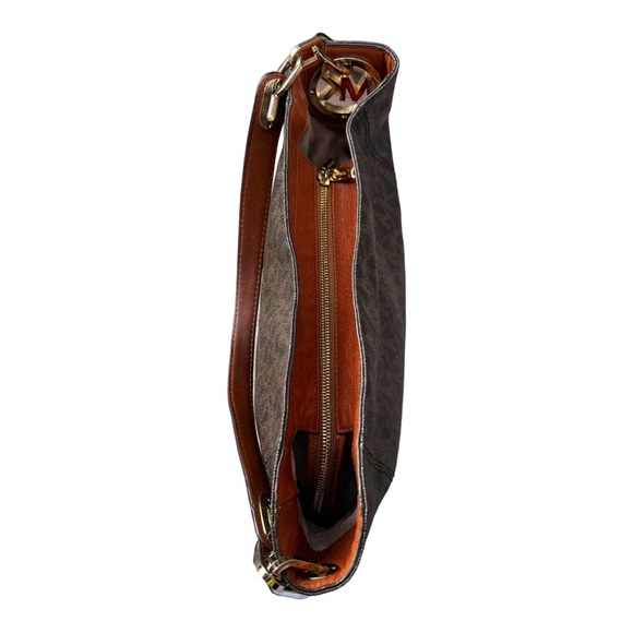 Michael Kors FULTON MEDIUM SLOUCHY SHOULDER BAG - Picture 6 of 12